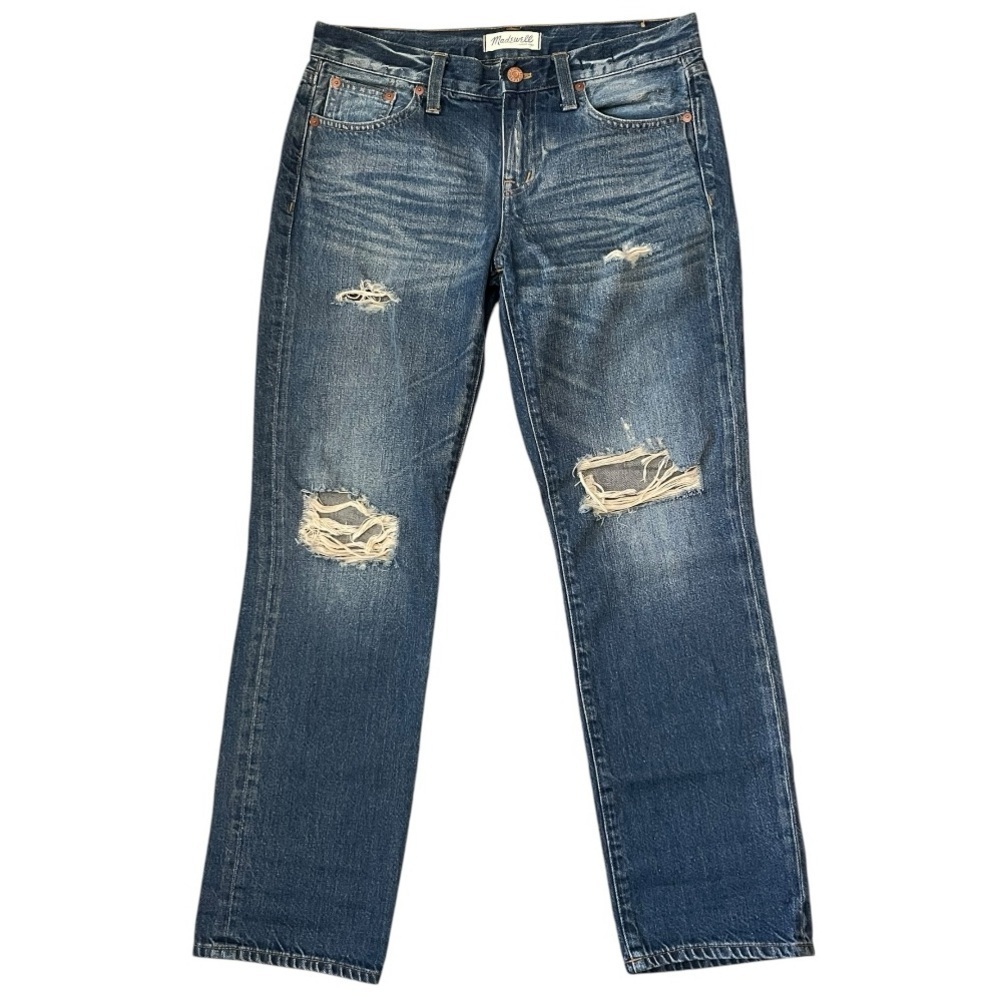 2/$20 Madewell Boyjean Jean‎ Torn Up Edition Size 26